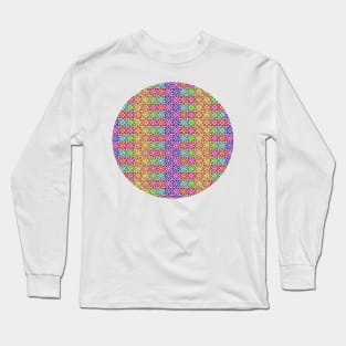 Moroccan Pattern (Decorative Border) Long Sleeve T-Shirt